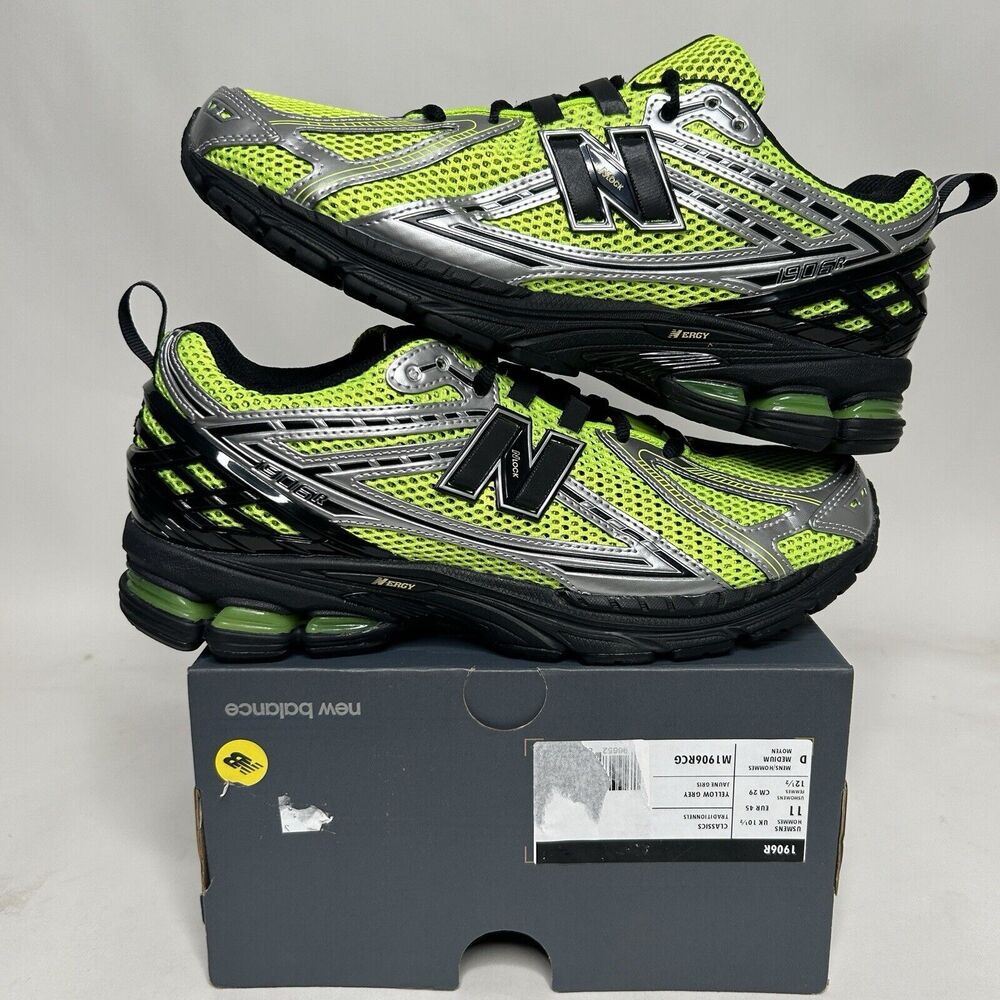New Balance 1906R “Volt Black/Neon Green” 2024 - Picture 2 of 7